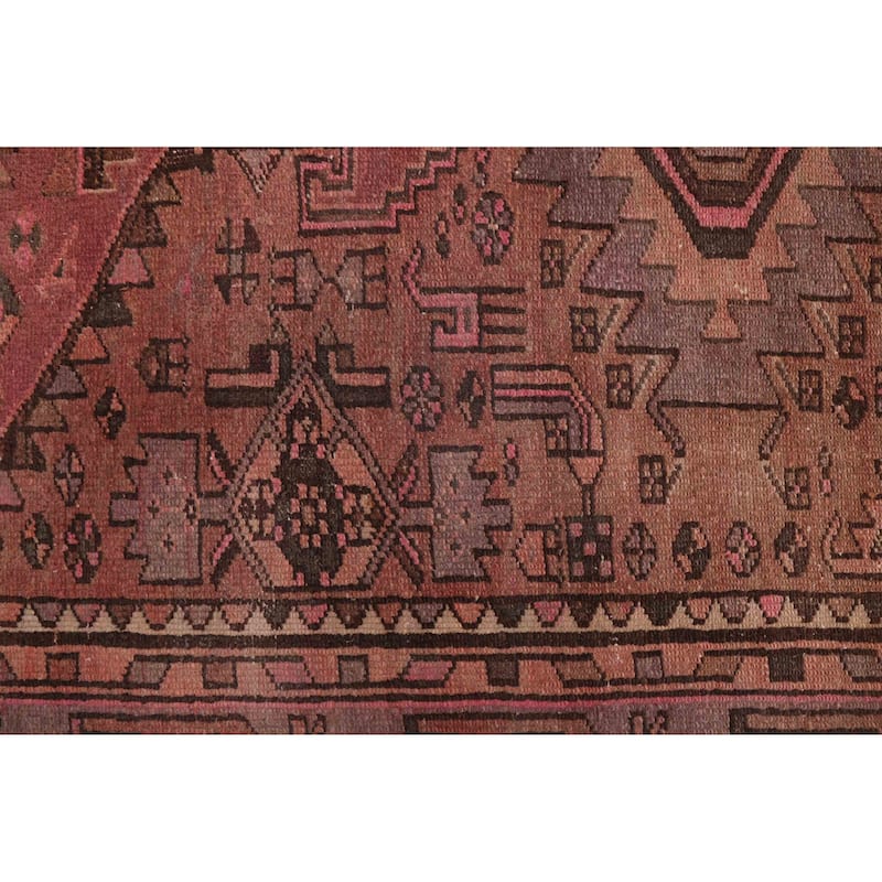 ECARPETGALLERY Hand-knotted Antalya Vintage Copper Wool Rug - 4'2 x 7'0