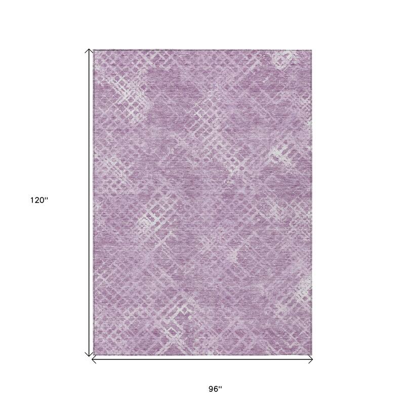 HomeRoots Geometric Transitional Rectangle Outdoor Rug