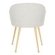 preview thumbnail 5 of 8, SAFAVIEH Couture Edmond Arm Chair - 23" x 24" x 30"