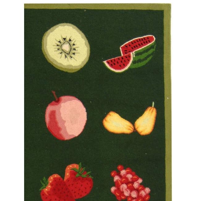 SAFAVIEH Handmade Chelsea Sefkije French Country Fruit Wool Rug