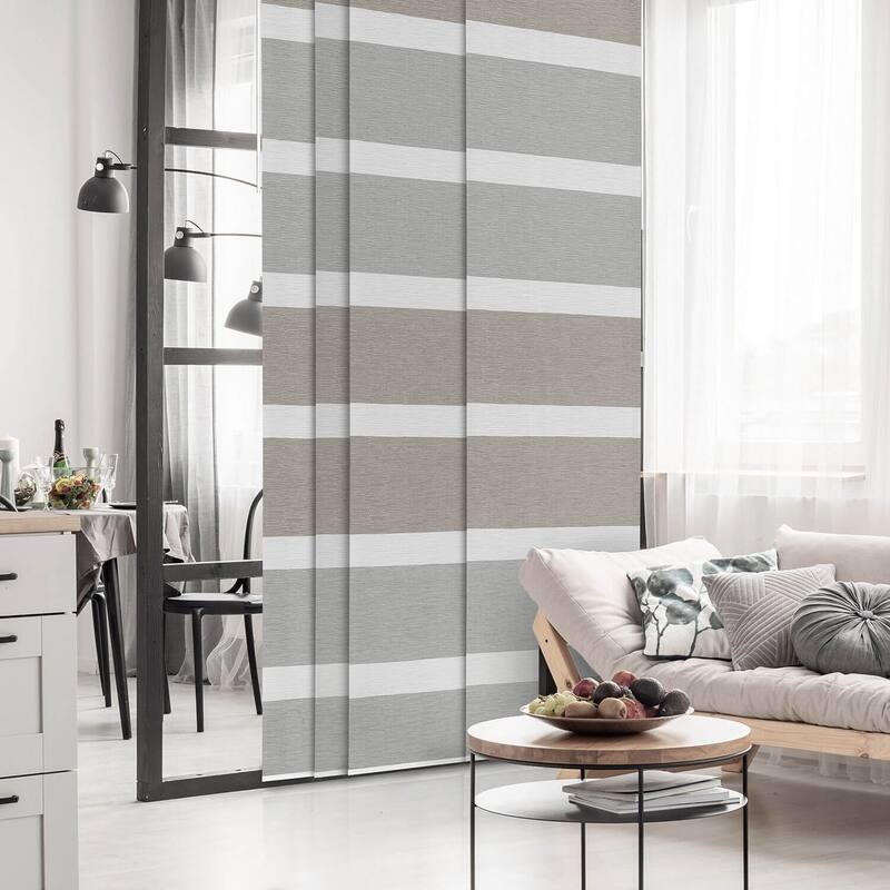 GoDear Design Adjustable Sliding Panel Track Blinds, Vertical Blinds, Classic, 45.8"- 86" W x 96" L