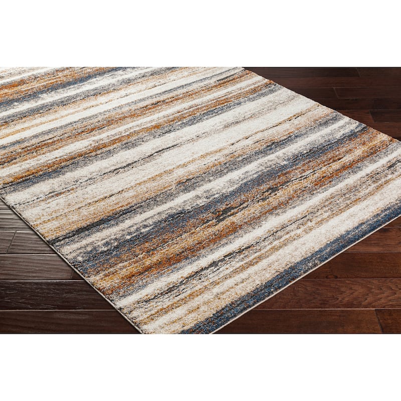 Artistic Weavers Banou Modern Striped Plush Area Rug