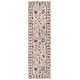 preview thumbnail 13 of 12, SAFAVIEH Handmade Blossom Thereze French Country Wool Rug 2'3" x 8' Runner - Grey/Red - Runner