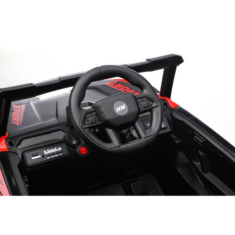 Ride On Car, Kids Electric UTV Car, Ride On Car For Kids,12V Ride On Utv Toy Electric Car With Remote Control