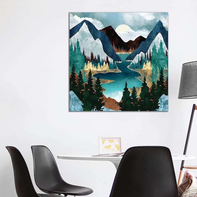 iCanvas "River Vista" by SpaceFrog Designs Canvas Print - 37x37x1.5