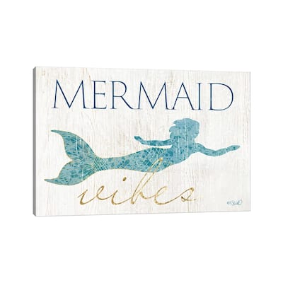 iCanvas "Mermaid Wishes" by Kate Sherrill Canvas Print