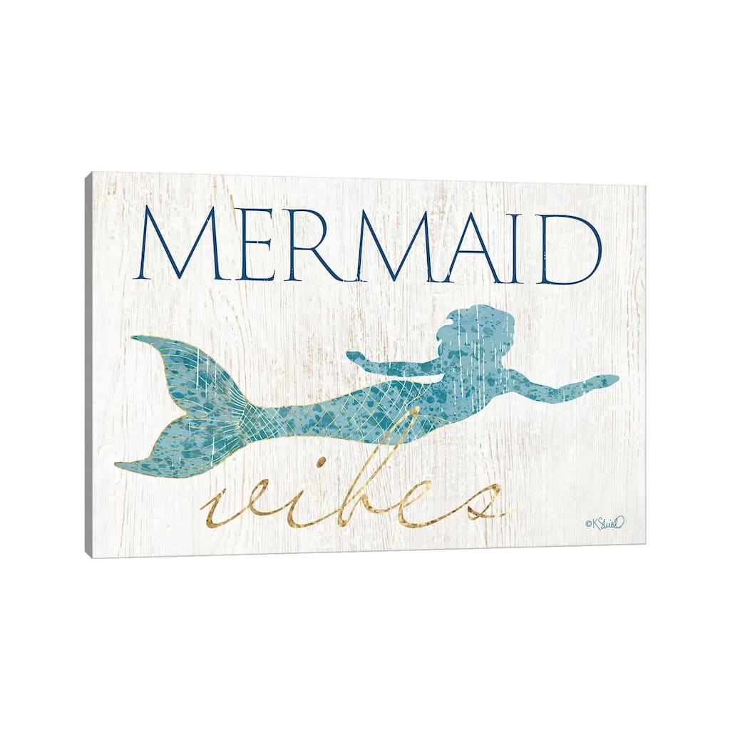 iCanvas "Mermaid Wishes" by Kate Sherrill Canvas Print