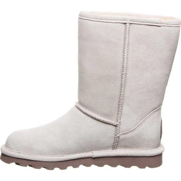 Shop Bearpaw Women S Elle Short Boot Winter White Suede