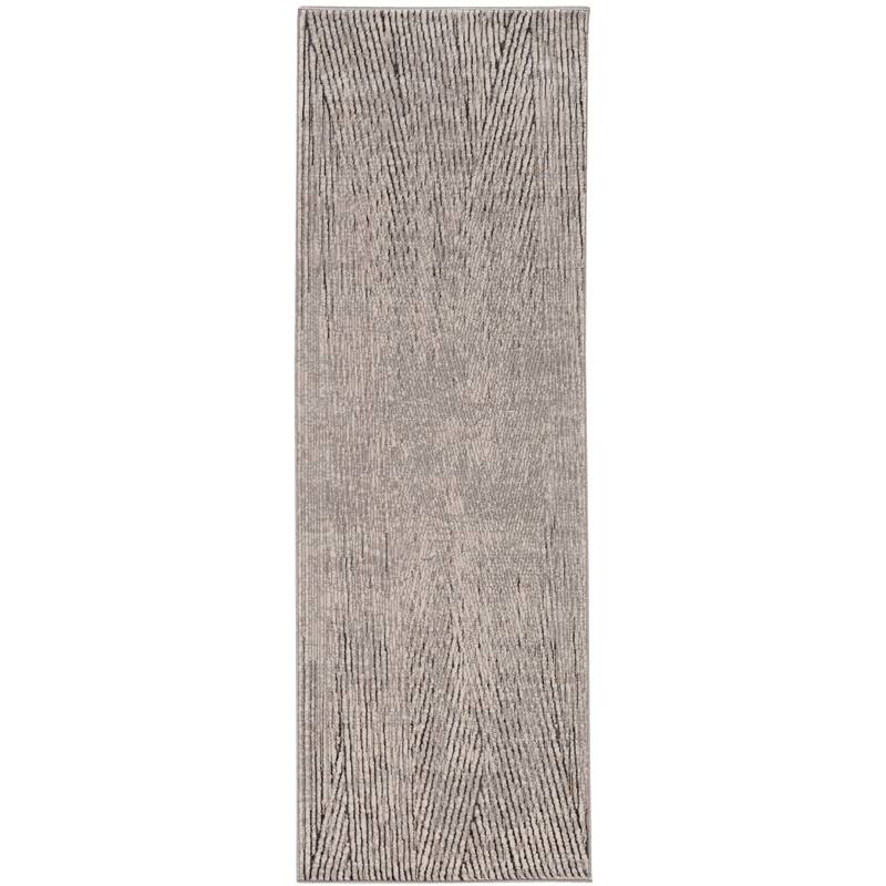 Strick & Bolton Renew Abstract Geometric Modern Area Rug - 2'2" x 6'11" Runner