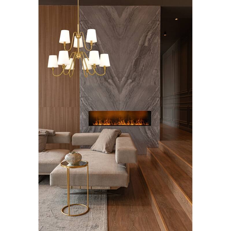 Z-Lite 7509-9-32 Gianna 9 Light 32" Wide Chandelier