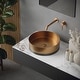 preview thumbnail 6 of 5, Karran Cinox Stainless Steel Round Vessel Sink
