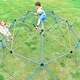 preview thumbnail 16 of 28, Kids Climbing Dome Tower -13 ft Jungle Gym Geometric Playground Dome Climber Monkey Bars Play Center,Rust & UV Resistant Steel
