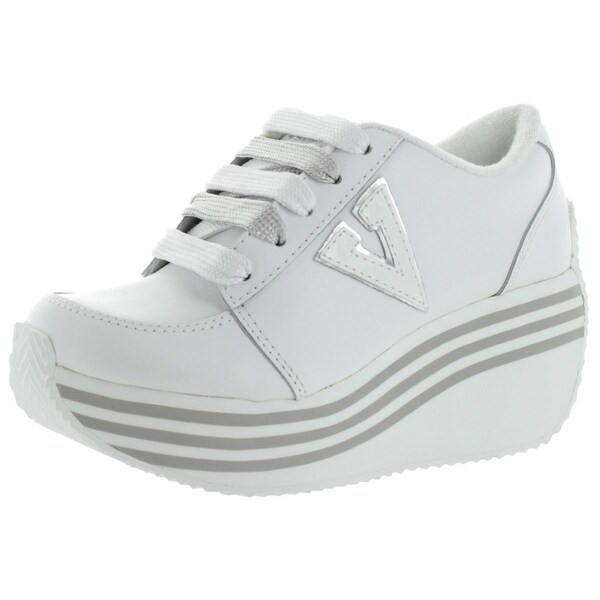 Volatile women's elevation platform wedge sneaker Clearance