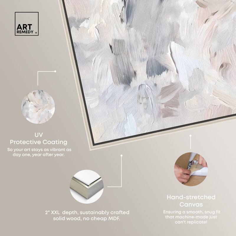 Soft Colors Fade II Canvas by Art Remedy