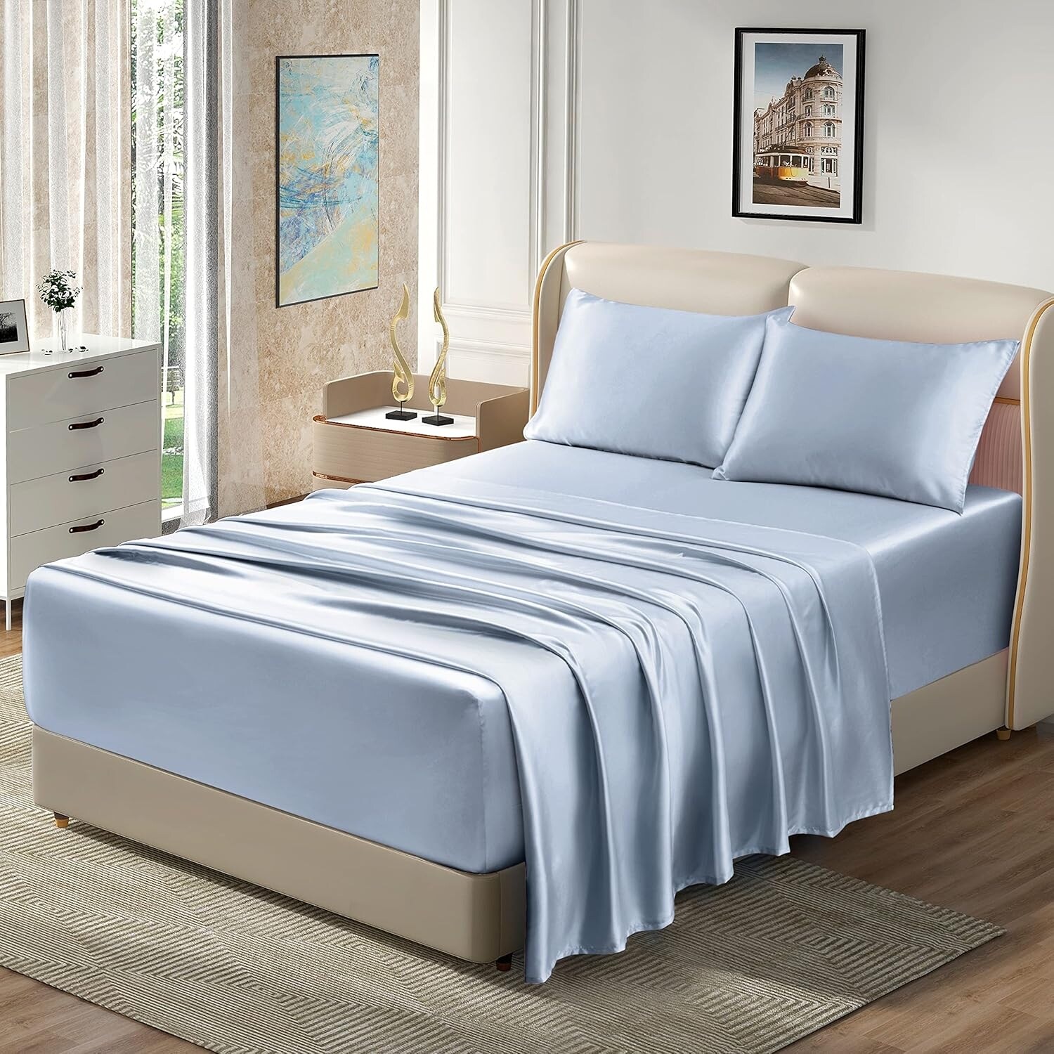 Satin Bed Sheet Sets Bed Bath Beyond