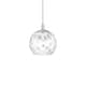 Option Polished Nickel / Clear Water Glass