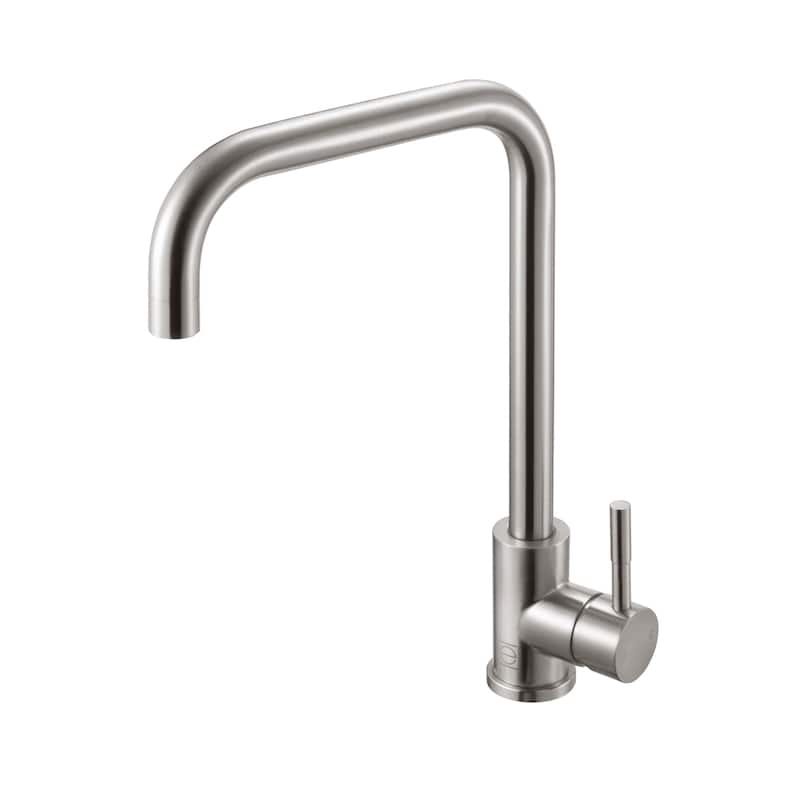 Indigo Home Single Handle Pull Down Sprayer Kitchen Faucet - Brushed Nickel