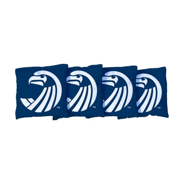 slide 2 of 3, Salve Regina Seahawks Blue Cornhole Bags All-Weather Resin Filled
