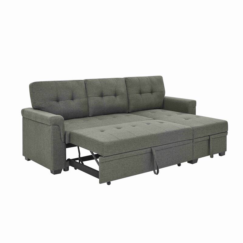 86'' Upholstered Pull-Out Sofa Bed