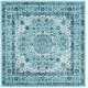 preview thumbnail 19 of 56, SAFAVIEH Evoke Annabel Vintage Shabby Chic Oriental Rug 5'3"x5'3"Square - Light Blue/Light Blue