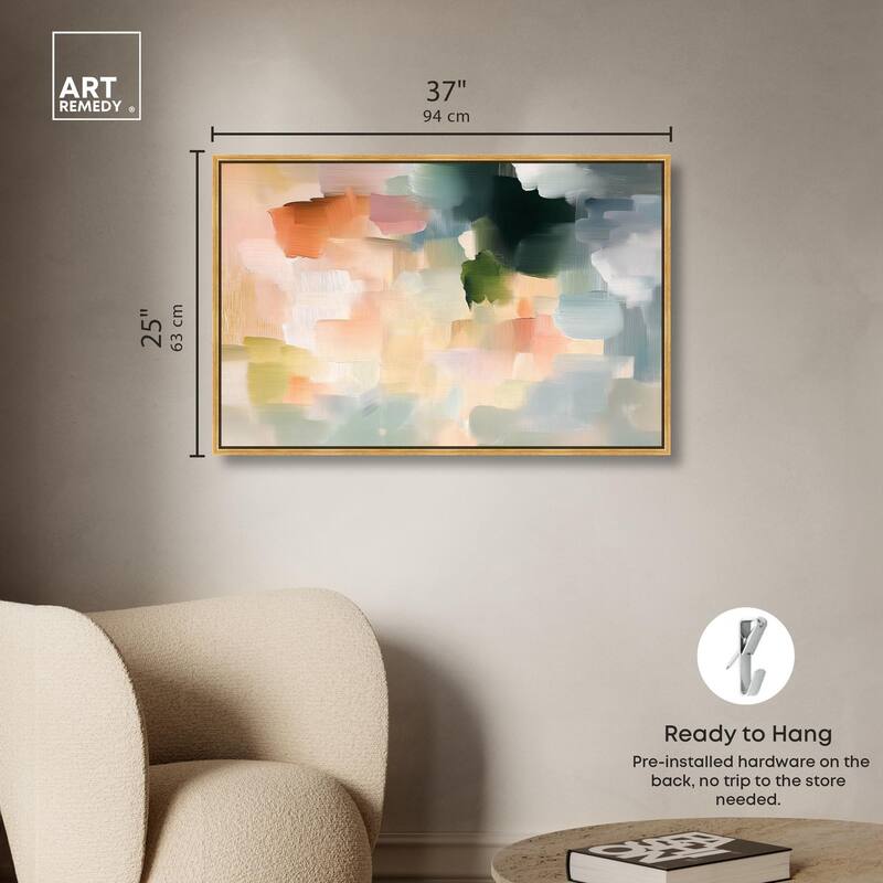 Dreamlike Hues II Canvas by Art Remedy