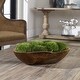 preview thumbnail 2 of 1, Uttermost 60180 Kinsale 7" Tall Teak Faux Flora Planter