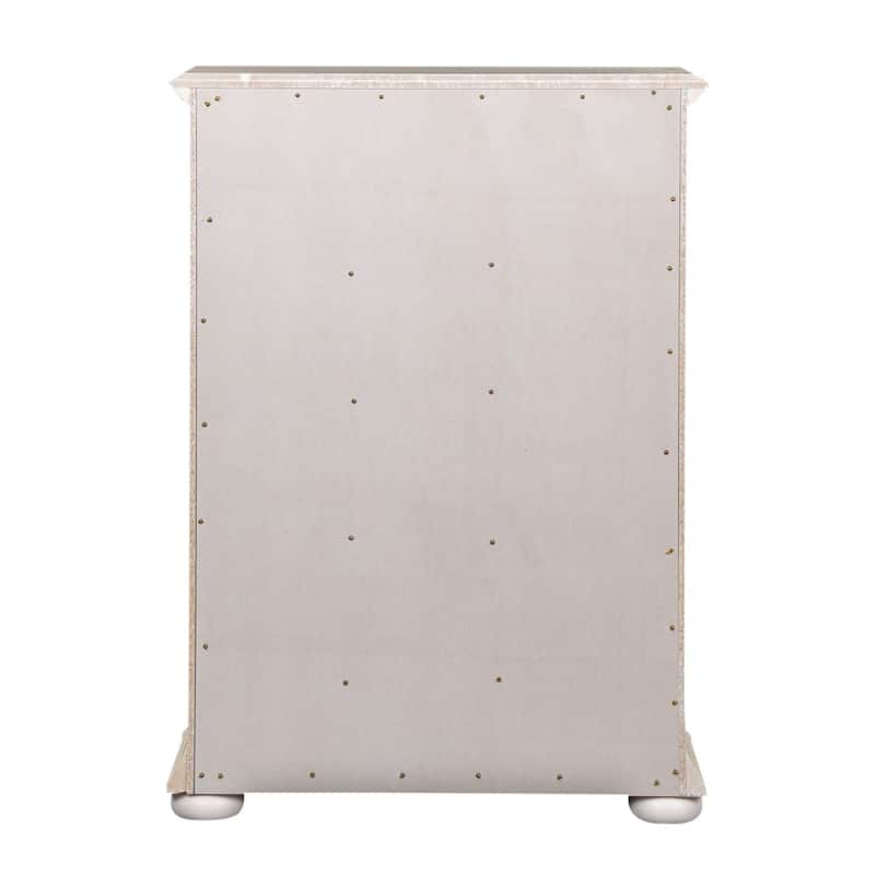 Summer House Oyster White 5 Drawer Chest