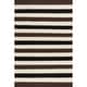 preview thumbnail 5 of 6, Quest Striped Cotton Area Rug