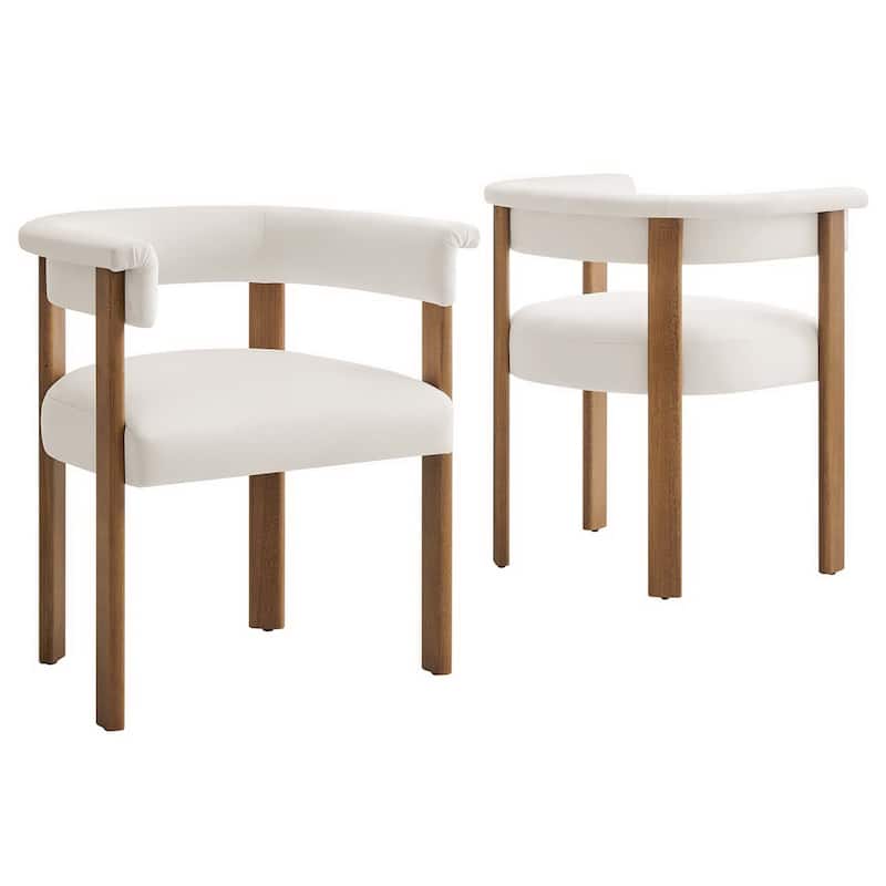Imogen Barrel Dining Chairs - Set of 2