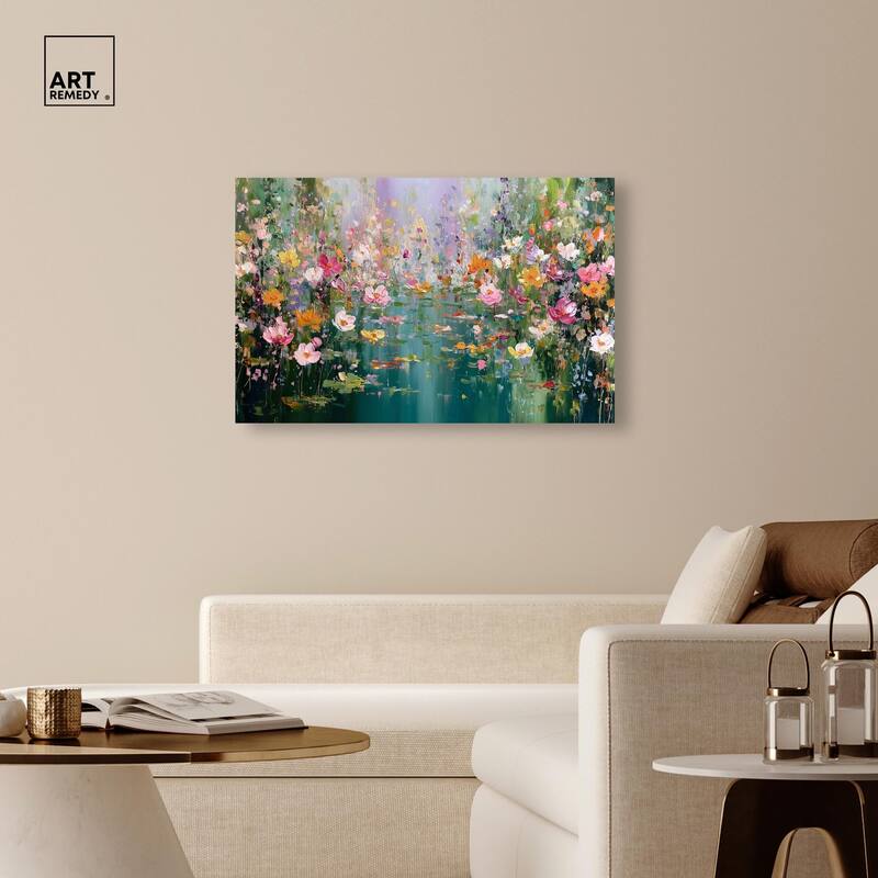 Picturesque Colors Canvas by Art Remedy, Gallery Wrapped