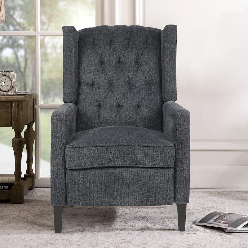 First class three people sofa chair can sit can lie living room cloth multifunctional sofa chair balcony leisure chair - Grey
