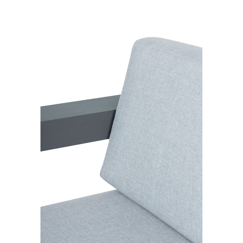 Sardinia Aluminum Frame Outdoor 74" Love Seat / Sofa