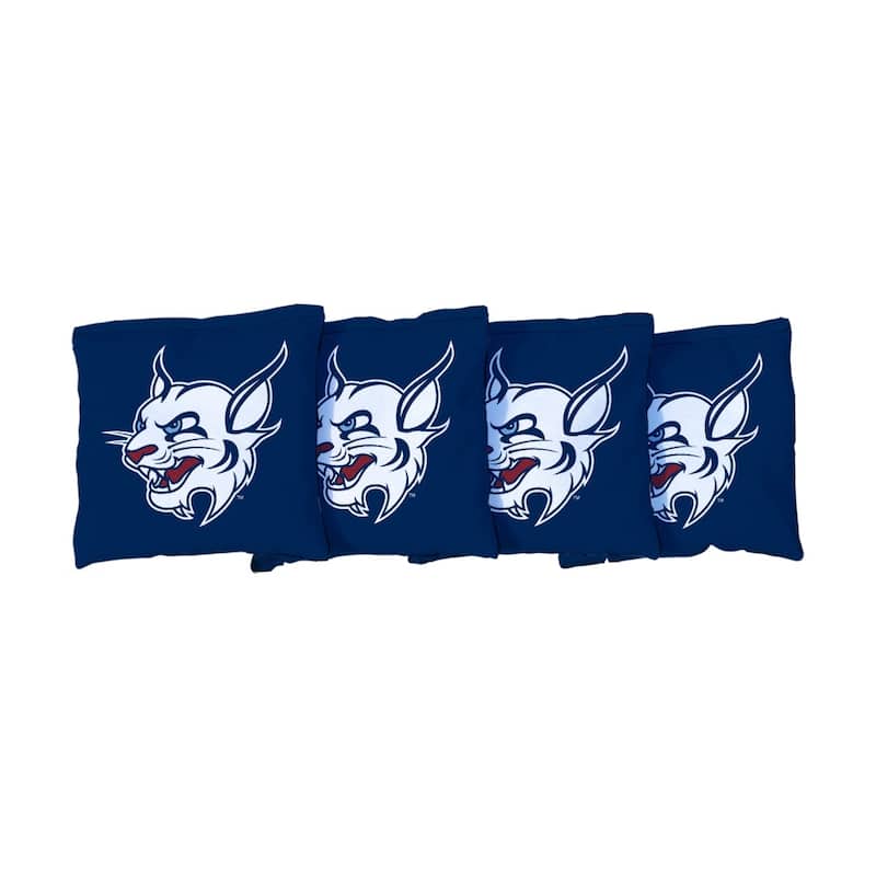 St. Thomas Bobcats Blue Cornhole Bags - Corn Filled