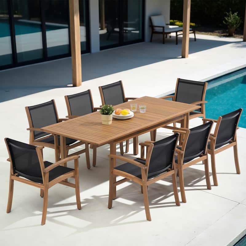 9-Piece Outdoor Patio Garden Dining Set