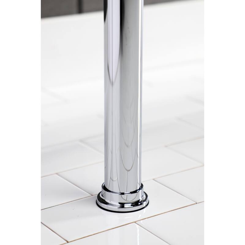 Kingston Brass Fauceture Stainless Steel Console Sink Legs
