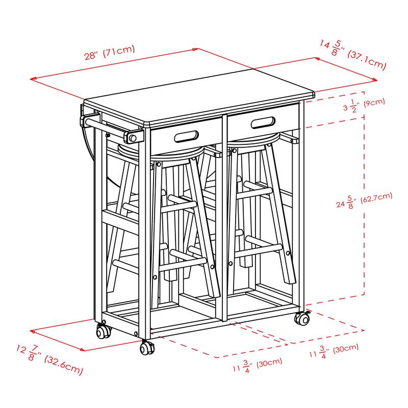 3-Pc Space Saver, Natural