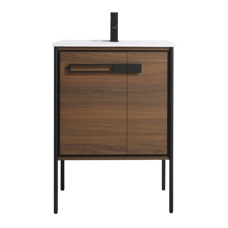 Fine Fixtures Oakville Bathroom Vanity with White Ceramic Sink