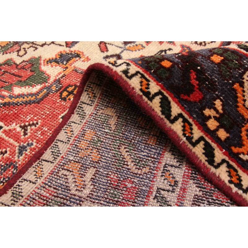 ECARPETGALLERY Hand-knotted Anadol Red Wool Rug - 4'11 x 9'7