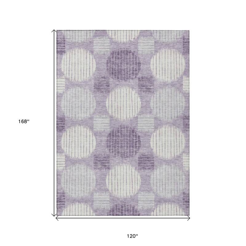 HomeRoots Geometric Transitional Rectangle Outdoor Rug
