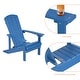 preview thumbnail 103 of 102, BONOSUKI Patio Adirondack Chair w/Cupholder,Weather Resistant-Set of 4