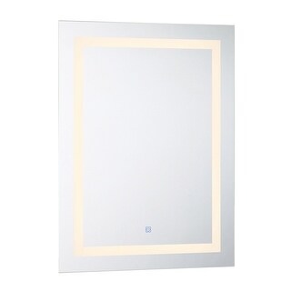 Kovacs P6107A 23-5/8" W x 31-1/2" H Modern Rectangular Frameless
