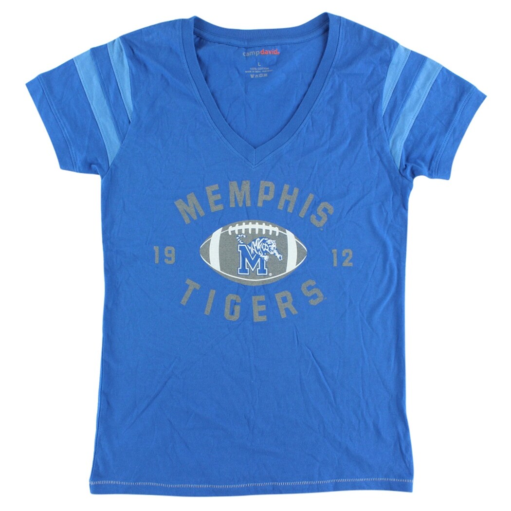 Shop Camp David Womens Memphis Tigers College Kailey V Neck T