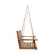 preview thumbnail 5 of 16, Tasmania Outdoor Aacia Wood Porch Swing by Christopher Knight Home