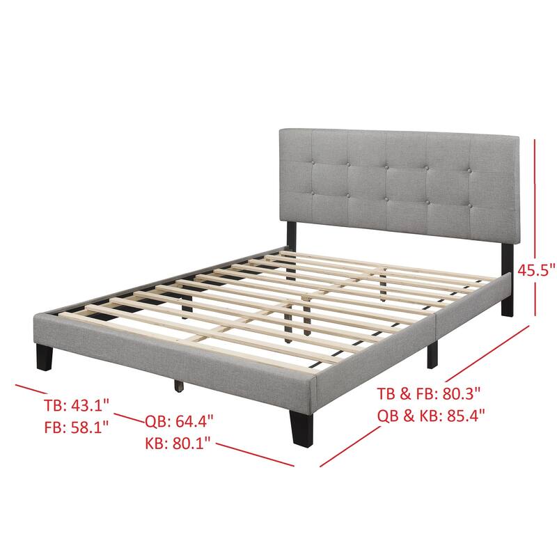 Sunderland Upholstered Platform Bed