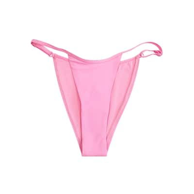 Good American Women's Matte Perfect Fit Bikini Bottom (0/XS, Sugar Pink)