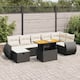 Option Black+Cream-Table+3 corner+3 middle+footrest