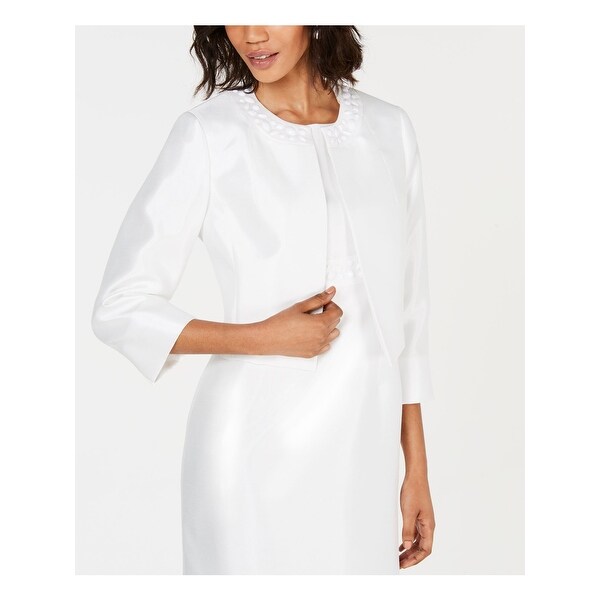 white evening jacket womens