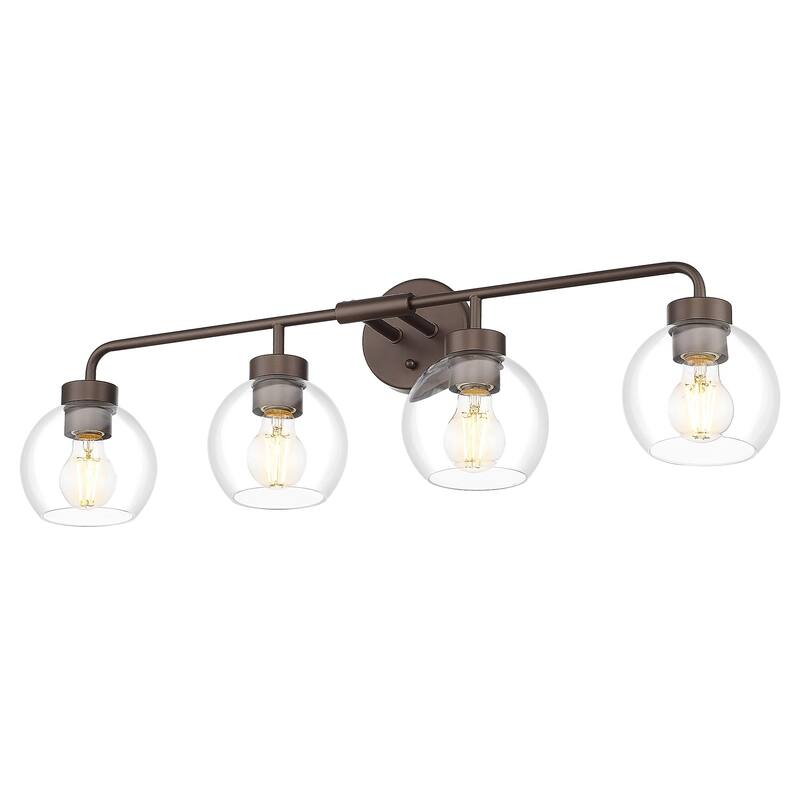 3/4/5 Light Bathroom Vanity Light Fixture - Oil Rubbed Bronze - 4-head