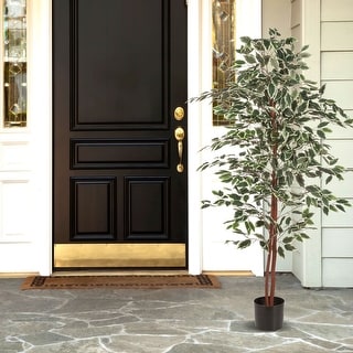 Artificial Potted Faux Floor Plant Greenery