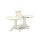preview thumbnail 5 of 19, 9-Piece Dining Set- 8 Dining Room Chairs and Round butterfly leaf Dinette Table-High Back - Linen White (off white) Finish